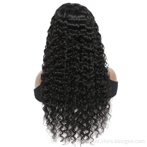 180% density HD lace closure human hair wig straight wavy curly 5x5 HD lace closure wig 4x4 transparent lace closure wig